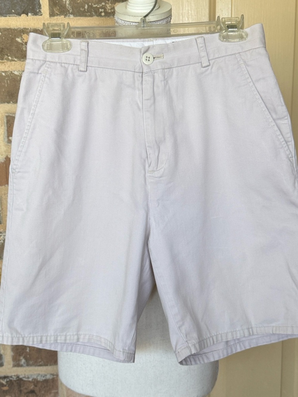 J. Crew Cotton Khaki Chino 8” Bermuda Shorts Timeless Preppy Classic Heritage